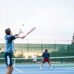 Tennis Doppelspiel macht Spaß